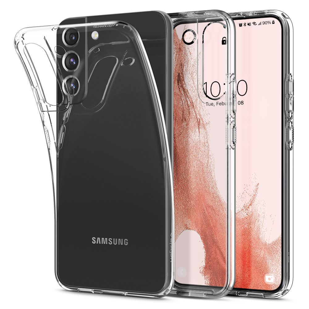 Pokrowiec Spigen Liquid Crystal przeroczysty Samsung Galaxy S22