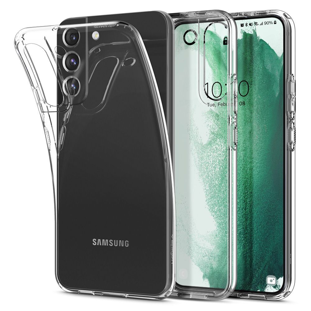 Pokrowiec Spigen Liquid Crystal prze�roczysty Samsung Galaxy S22 Plus
