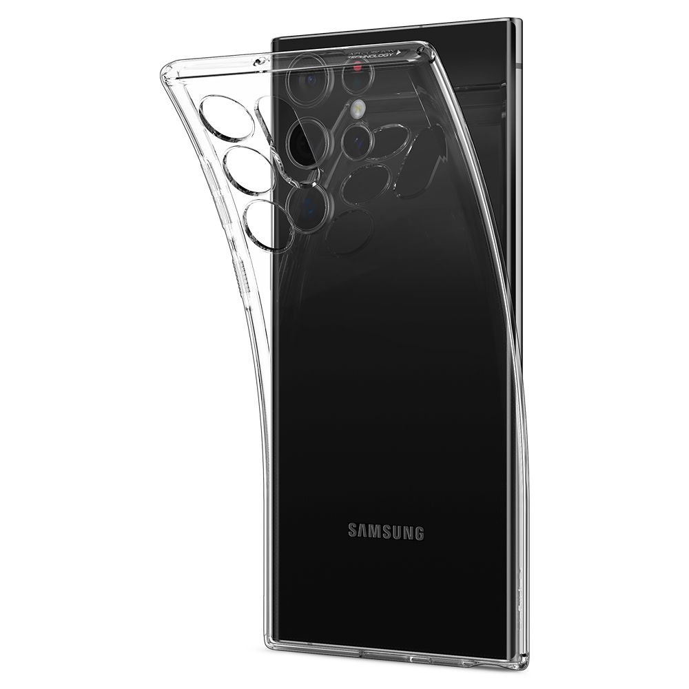 Pokrowiec Spigen Liquid Crystal przeroczysty Samsung Galaxy S22 Ultra / 6