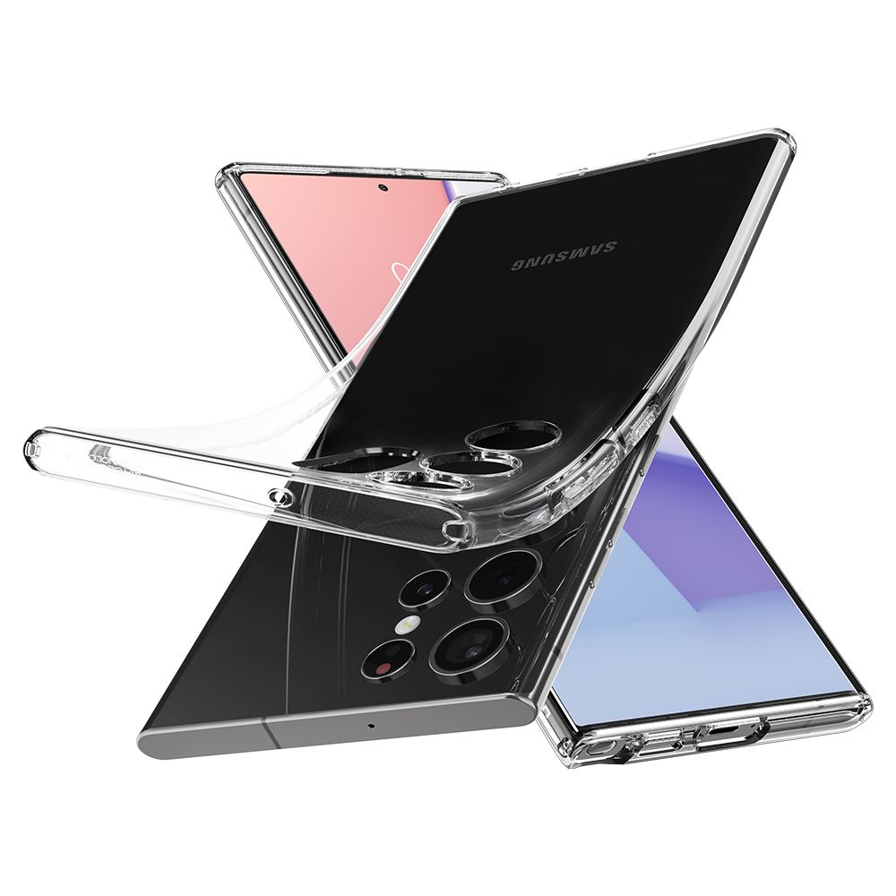 Pokrowiec Spigen Liquid Crystal przeroczysty Samsung Galaxy S22 Ultra / 7