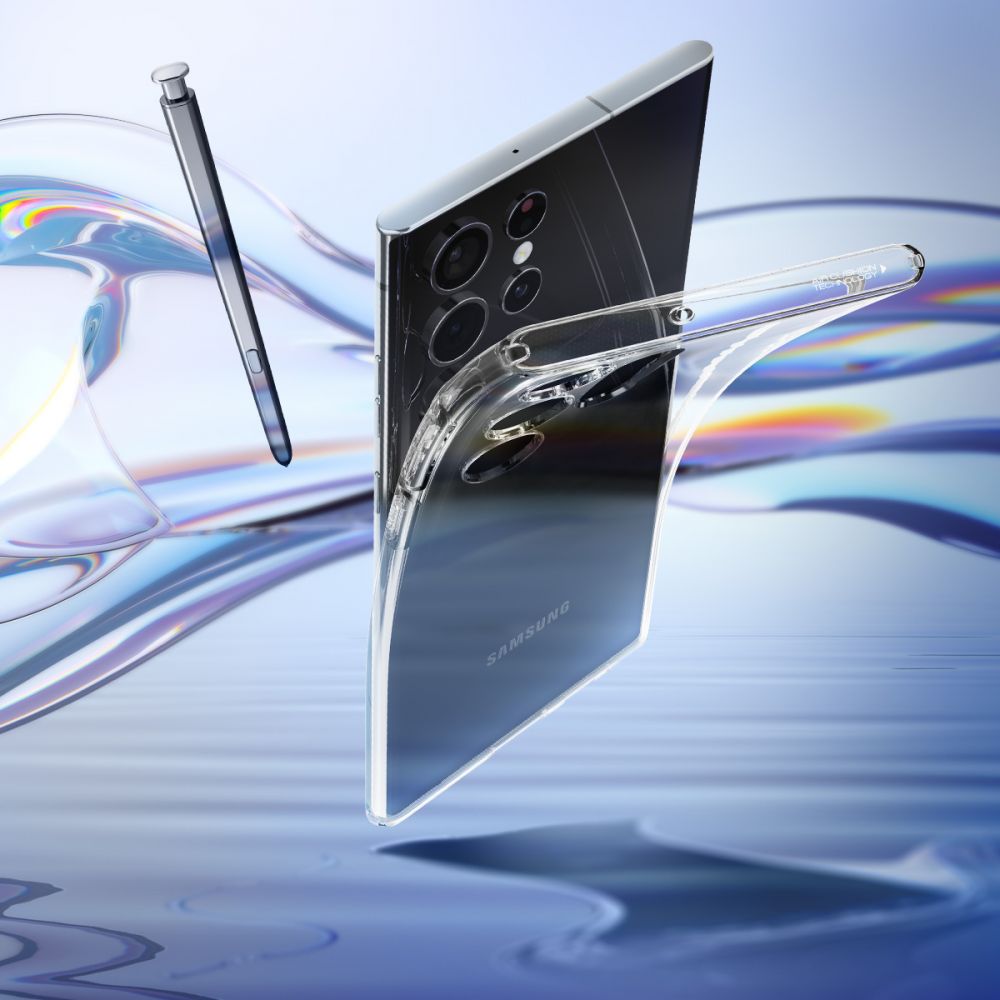 Pokrowiec Spigen Liquid Crystal przeroczysty Samsung Galaxy S22 Ultra / 8
