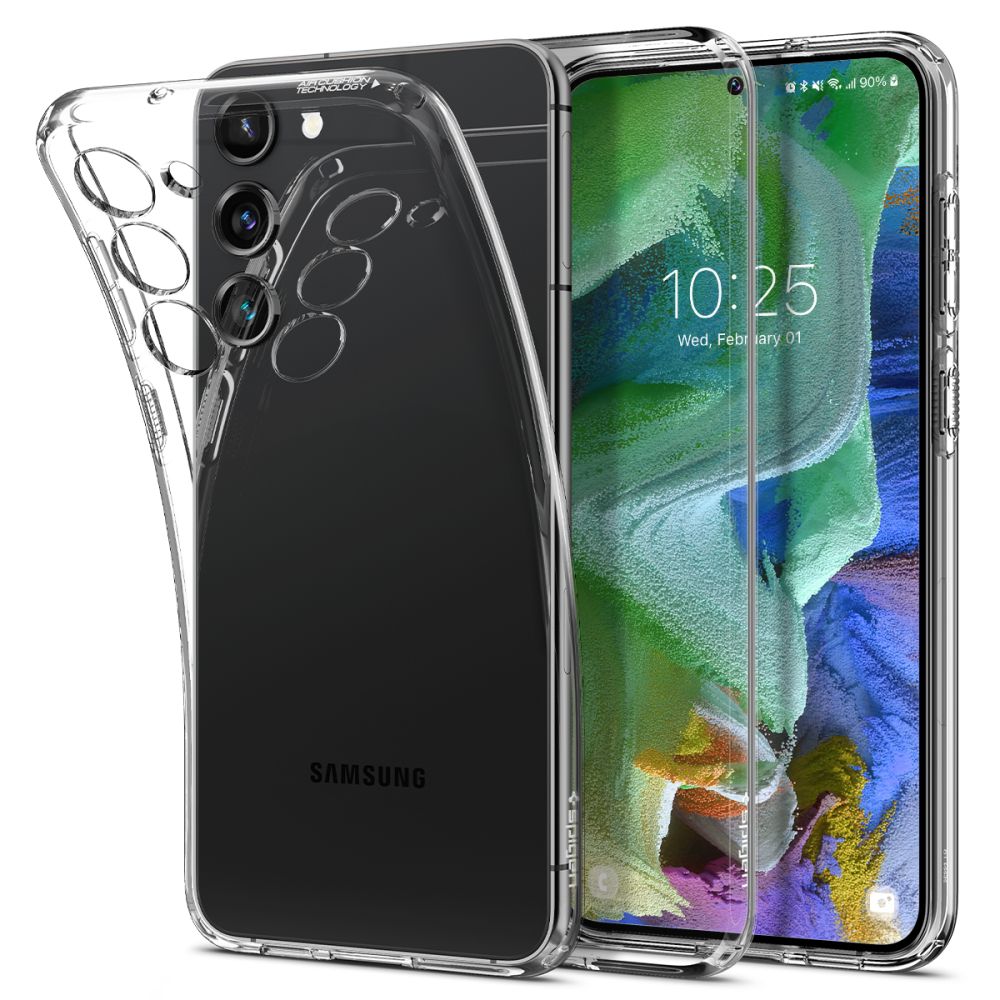 Pokrowiec Spigen Liquid Crystal prze�roczysty Samsung Galaxy S23 Plus