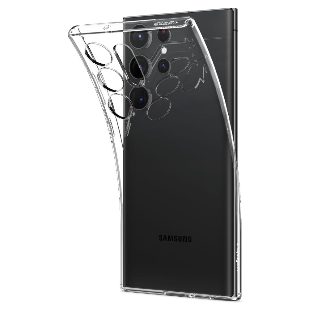 Pokrowiec Spigen Liquid Crystal prze�roczysty Samsung Galaxy S23 Ultra / 6