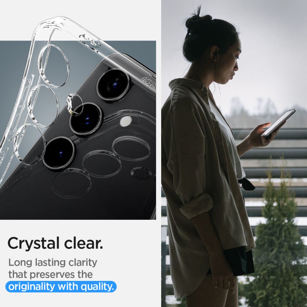 Pokrowiec Spigen Liquid Crystal przeroczysty Samsung Galaxy S24 / 12
