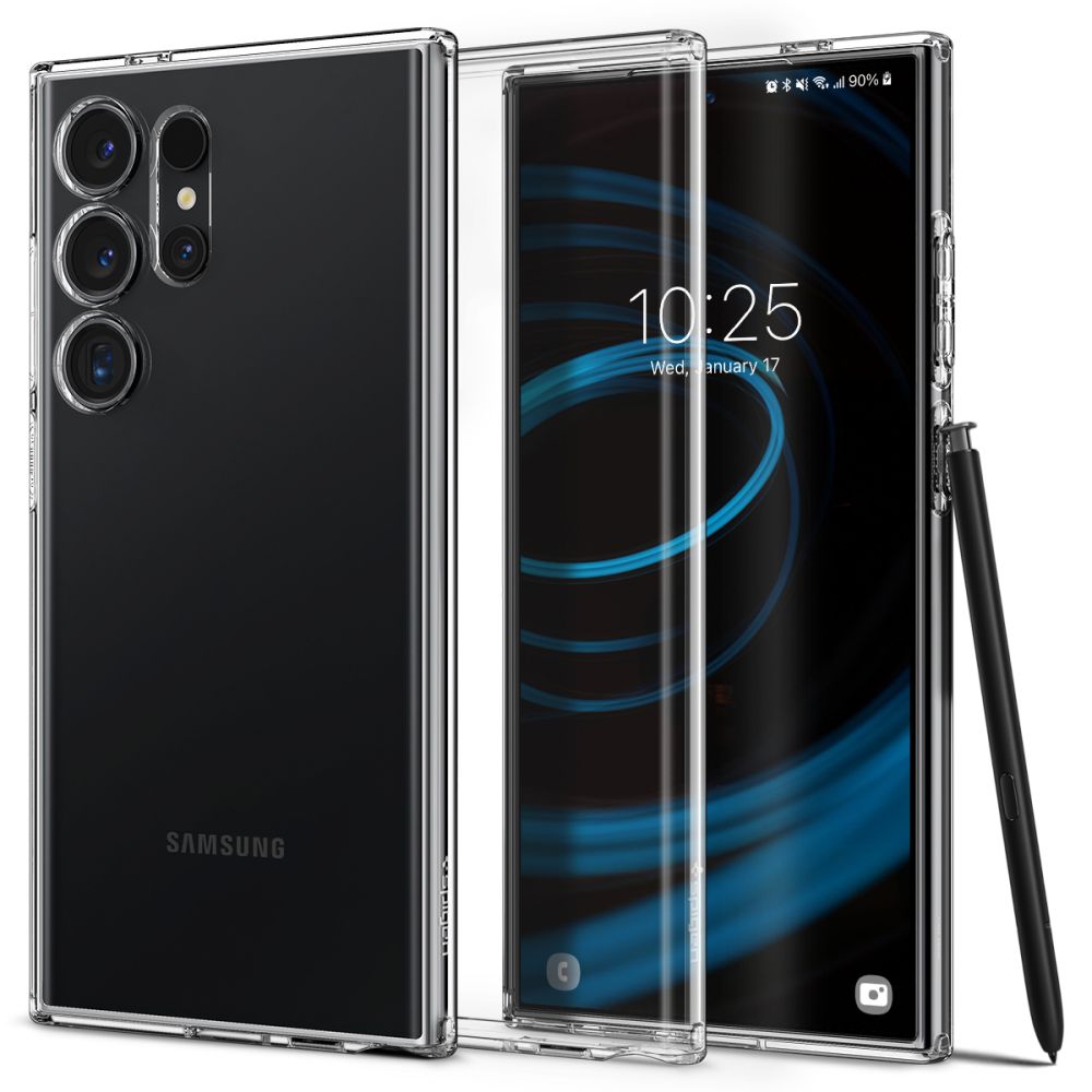 Pokrowiec Spigen Liquid Crystal przeroczysty Samsung Galaxy S24 Ultra