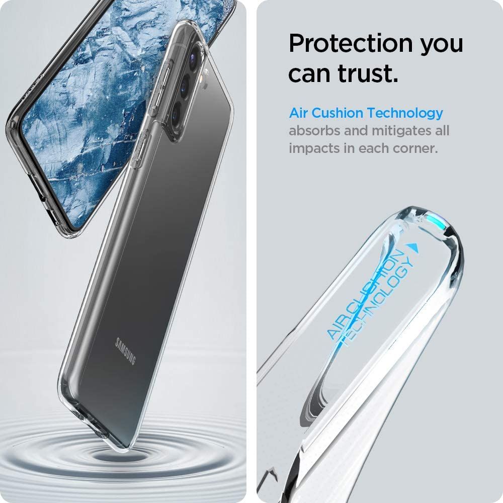 Pokrowiec Spigen Liquid Crystal przeroczysty Samsung s21 Plus / 9