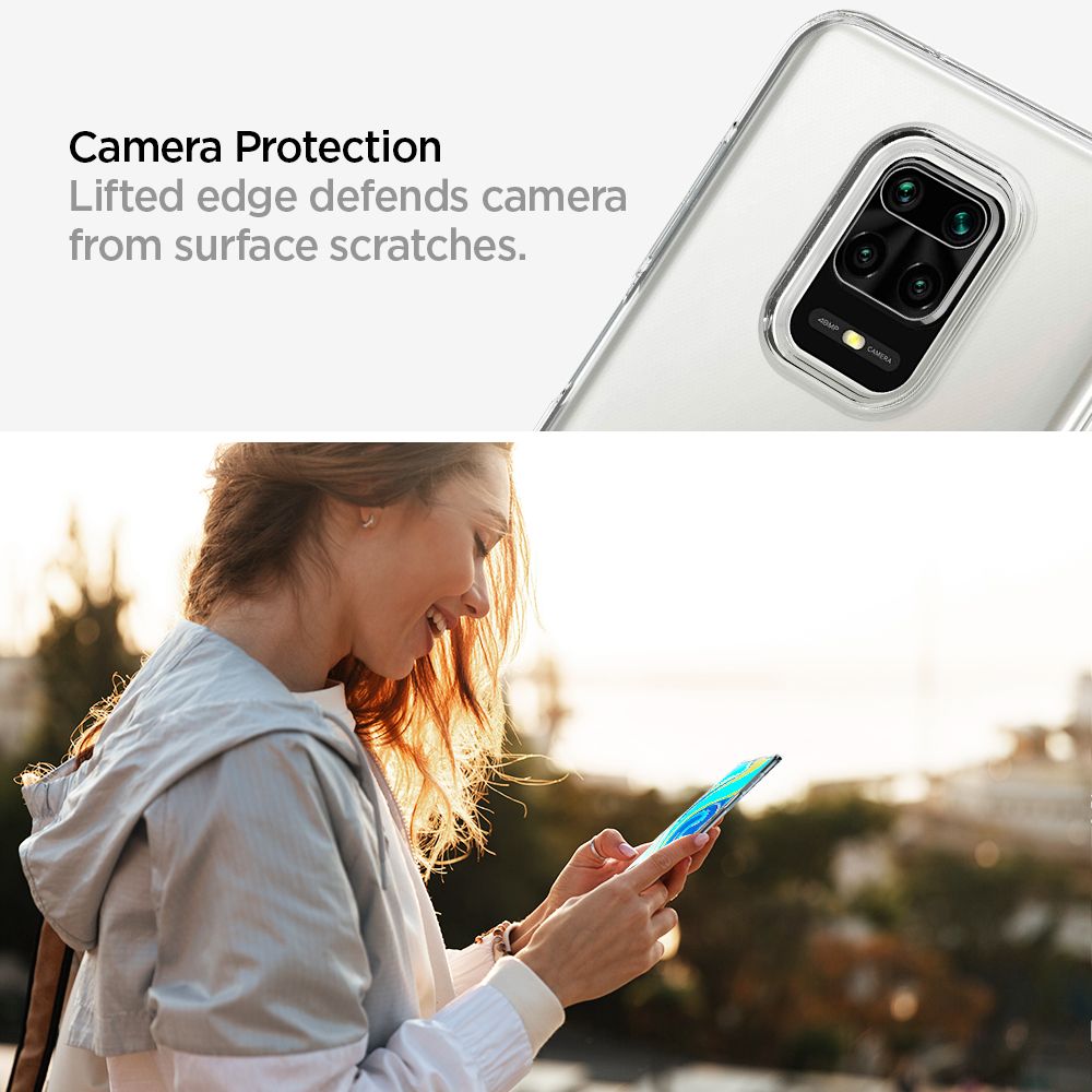 Pokrowiec Spigen Liquid Crystal prze�roczysty Xiaomi 9 Pro Max / 3