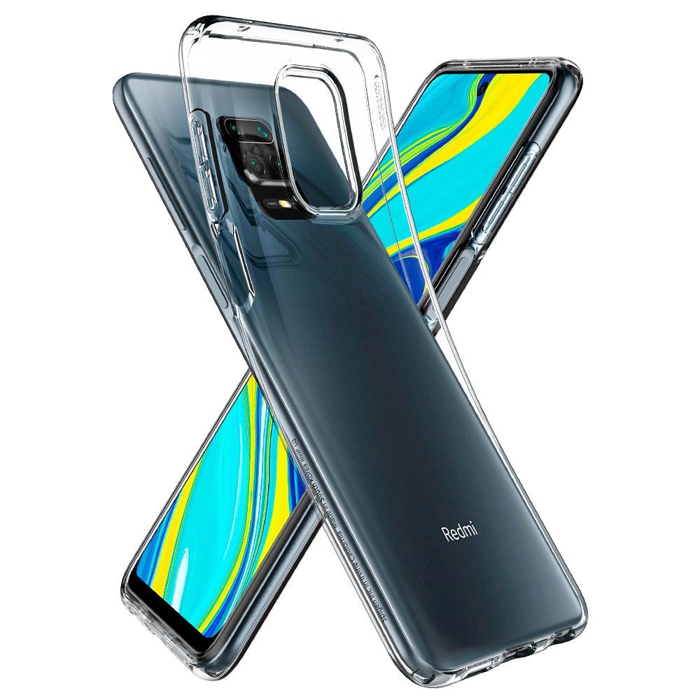 Pokrowiec Spigen Liquid Crystal prze�roczysty Xiaomi Redmi 9 Pro / 7
