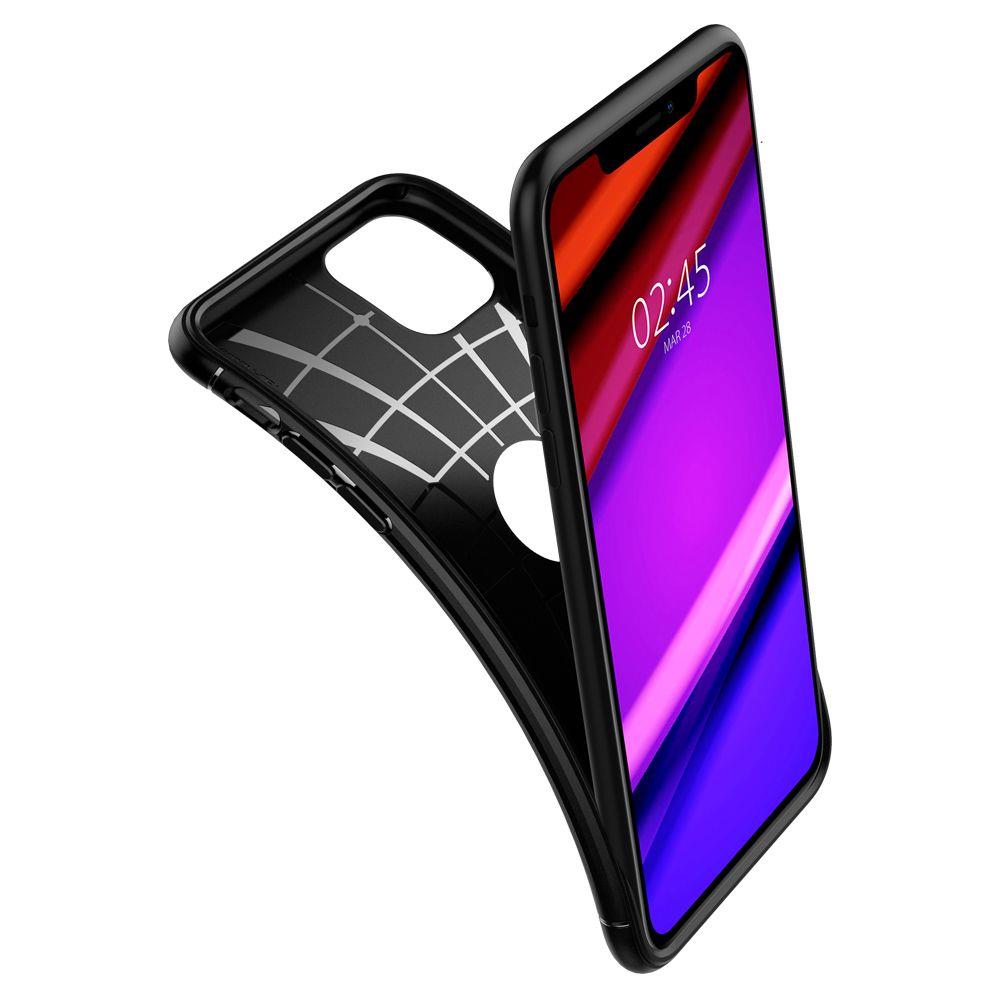 Pokrowiec Spigen Rugged Armor czarny Apple iPhone 11 / 6 Pokrowiec Spigen Rugged Armor czarny Apple iPhone 11 / 6