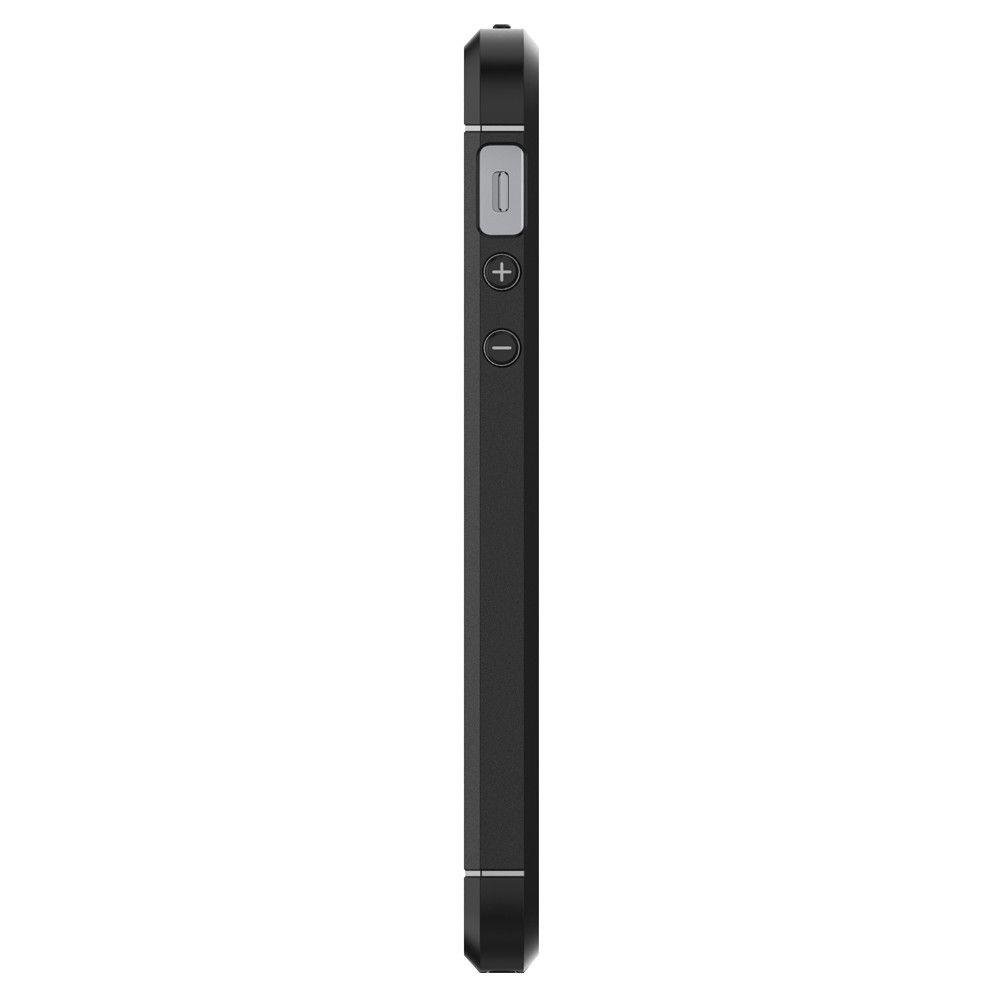 Pokrowiec Spigen Rugged Armor czarny Apple iPhone SE / 8