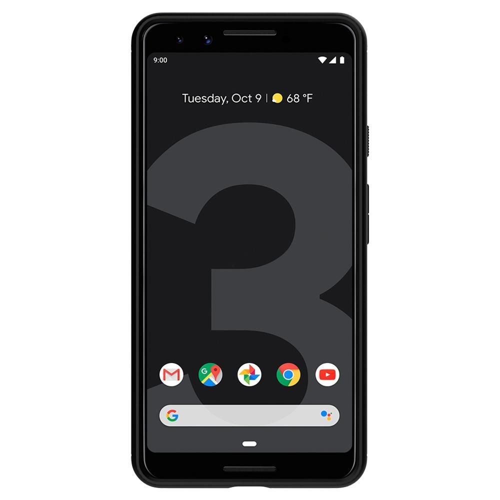 Pokrowiec Spigen Rugged Armor czarny Google Pixel 3 / 3