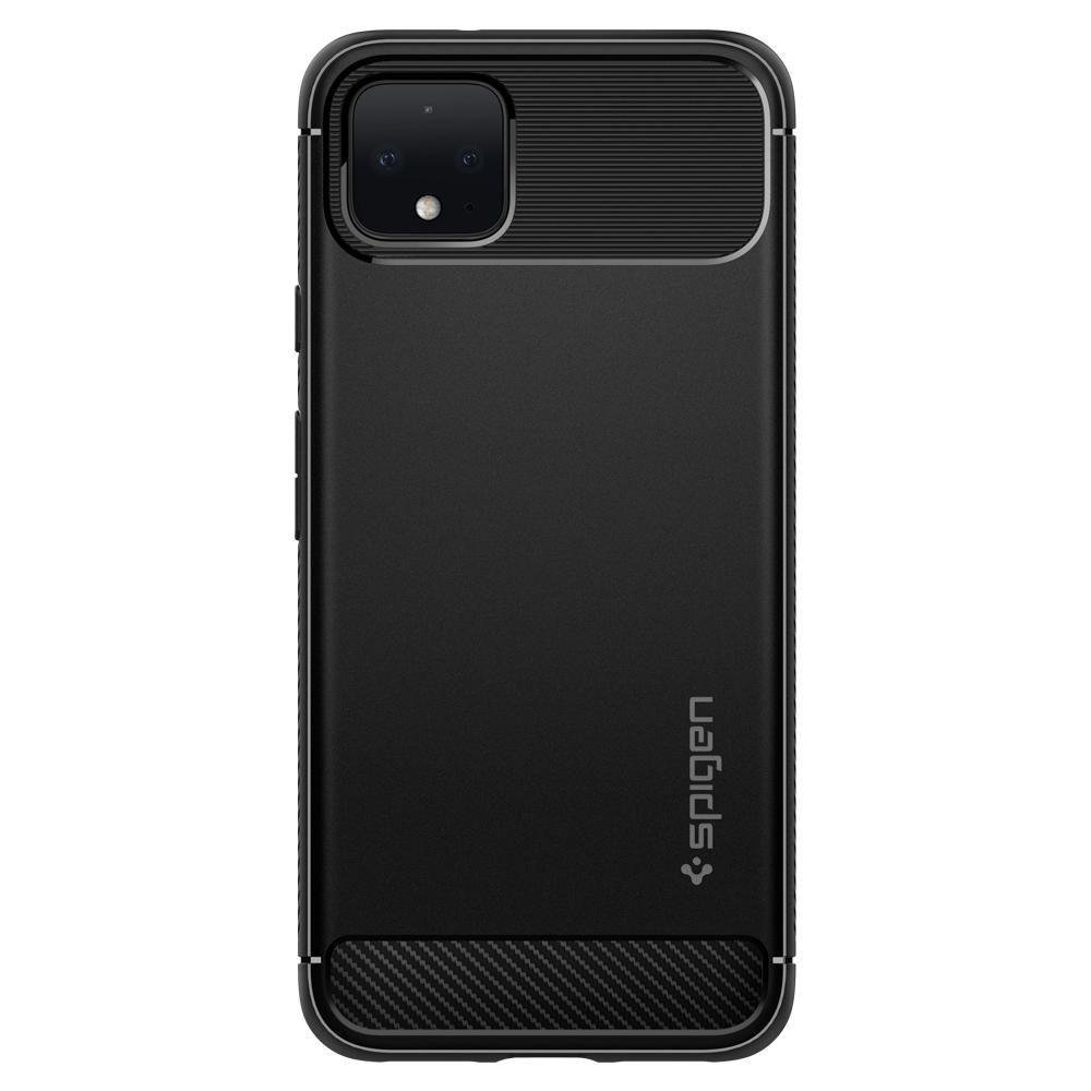 Pokrowiec Spigen Rugged Armor czarny Google Pixel 4 / 3