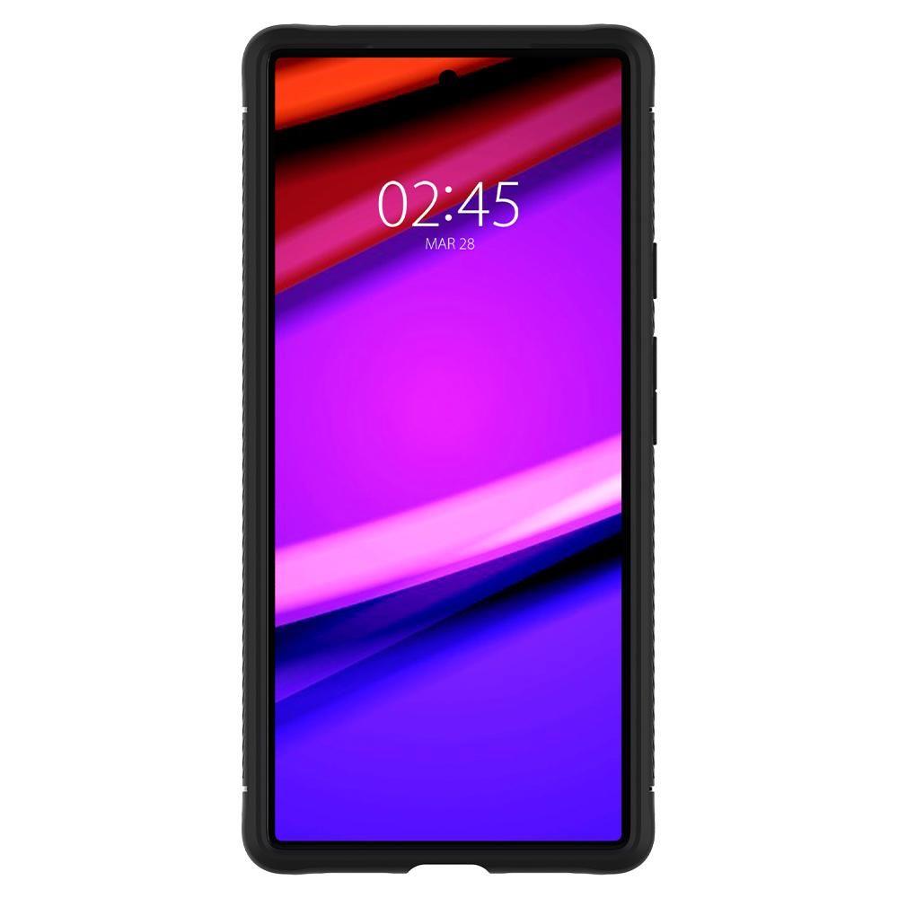 Pokrowiec Spigen Rugged Armor czarny Google Pixel 6 / 3