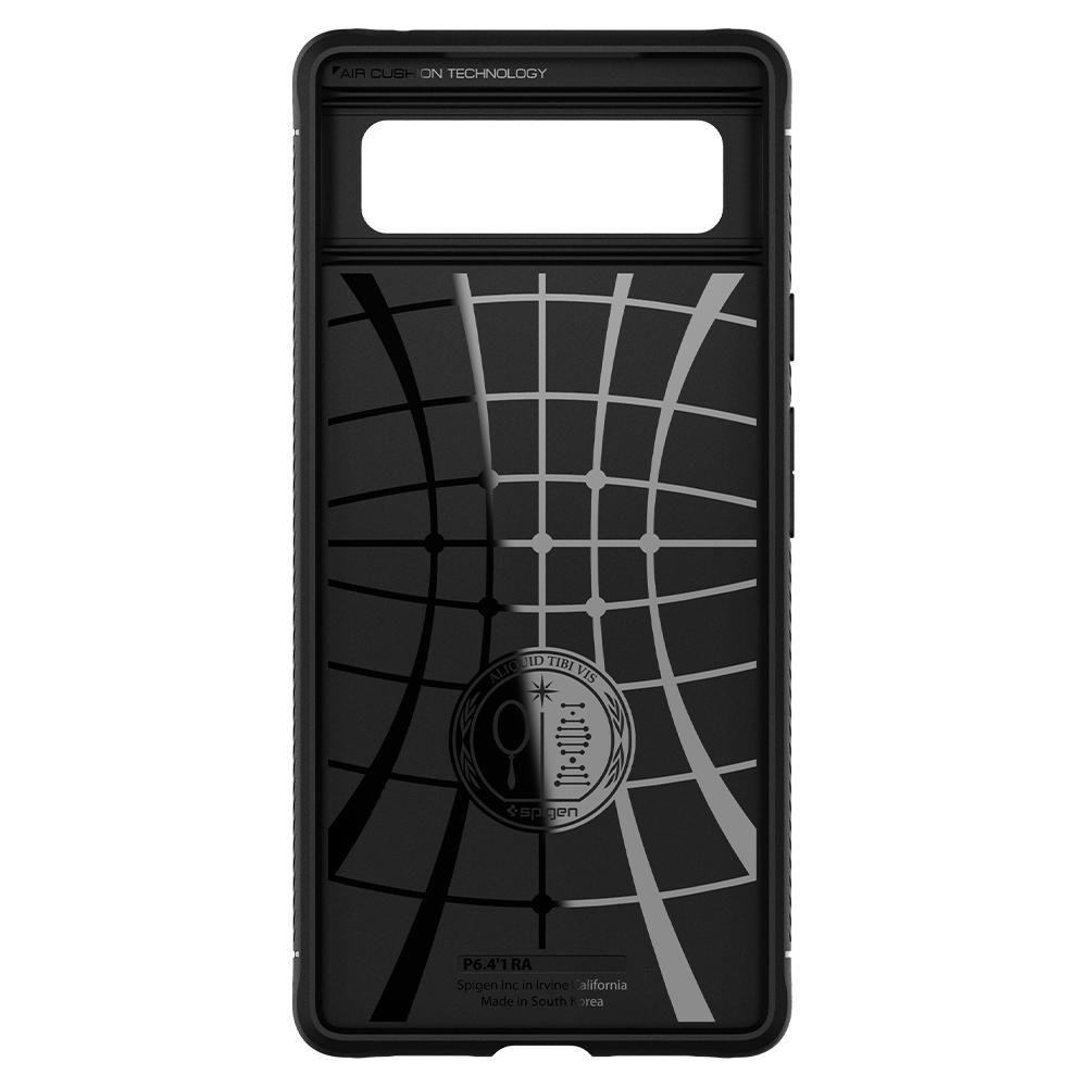 Pokrowiec Spigen Rugged Armor czarny Google Pixel 6 / 4