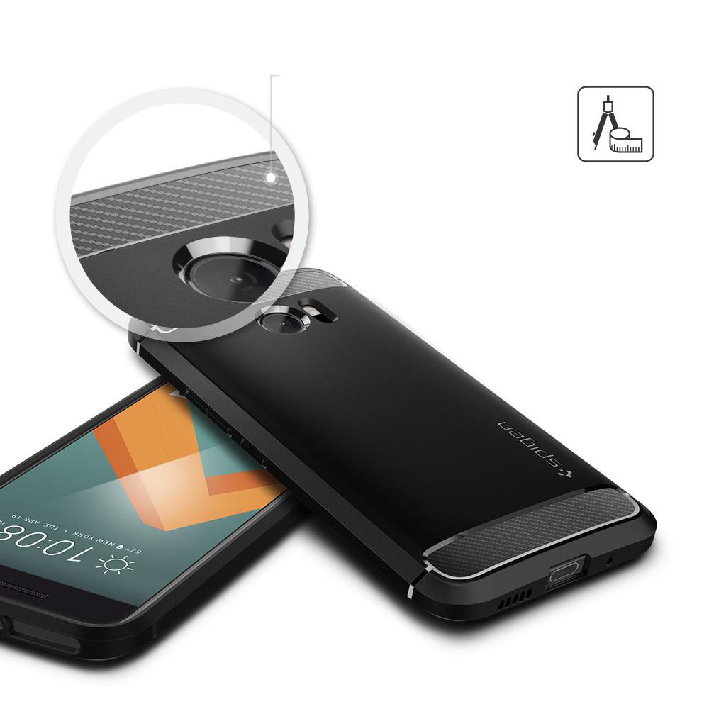 Pokrowiec Spigen Rugged Armor czarny HTC 10 / 11 Pokrowiec Spigen Rugged Armor czarny HTC 10 / 11