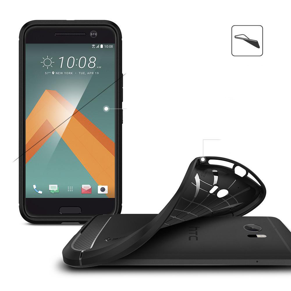 Pokrowiec Spigen Rugged Armor czarny HTC 10 / 12 Pokrowiec Spigen Rugged Armor czarny HTC 10 / 12