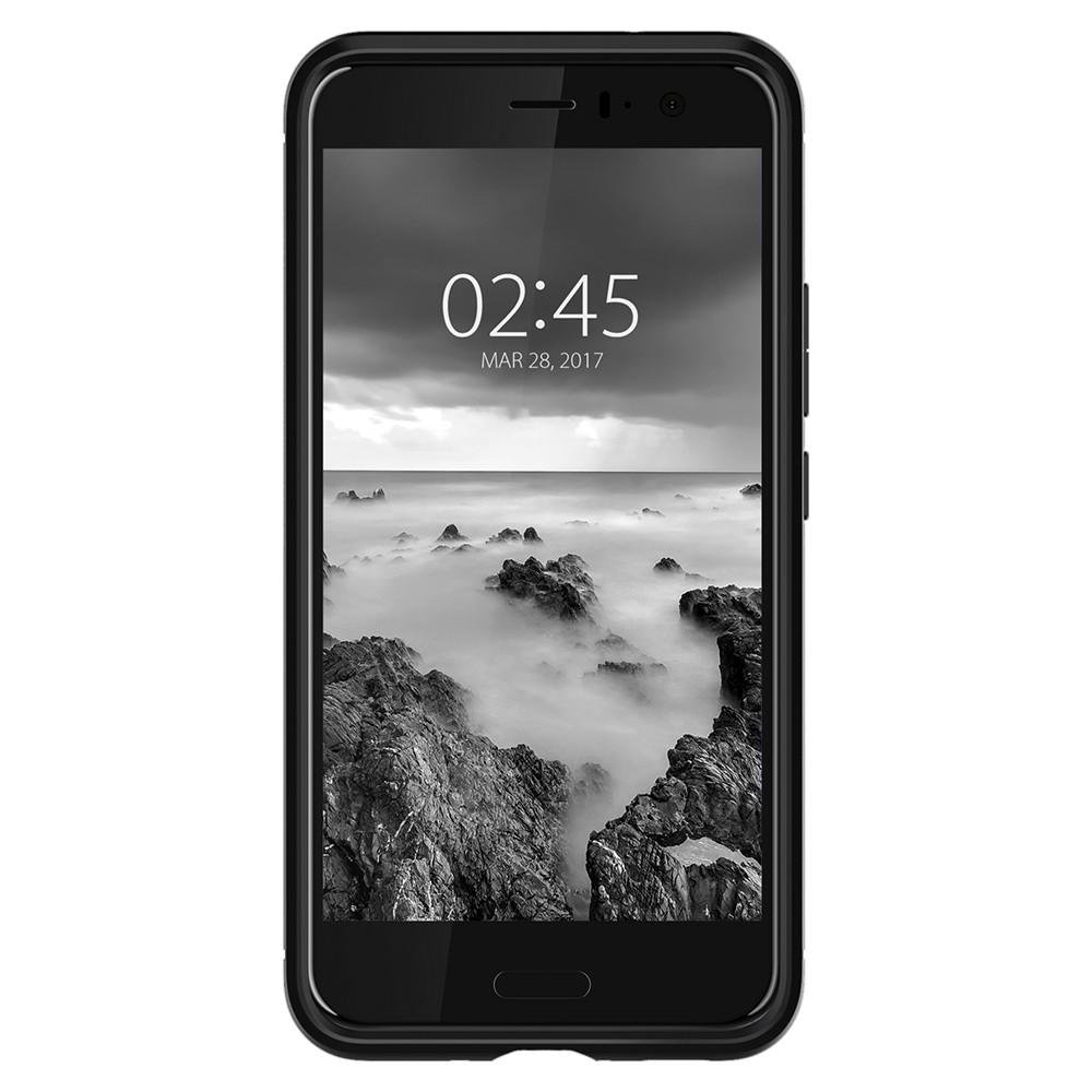 Pokrowiec Spigen Rugged Armor czarny HTC U11 / 4