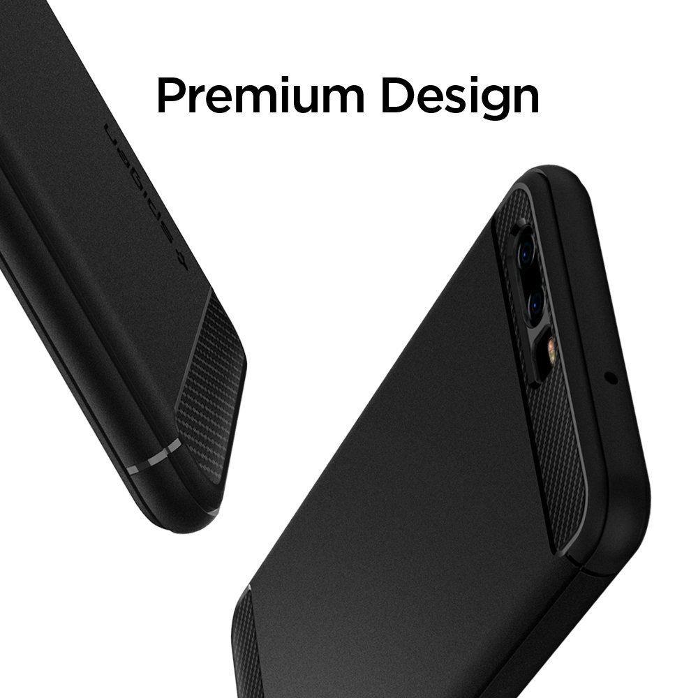 Pokrowiec Spigen Rugged Armor czarny Huawei P10 / 7
