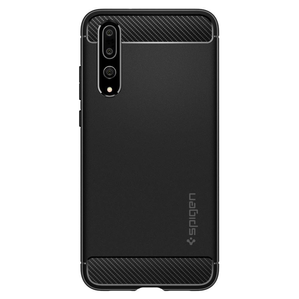Pokrowiec Spigen Rugged Armor czarny Huawei P20 Pro / 2