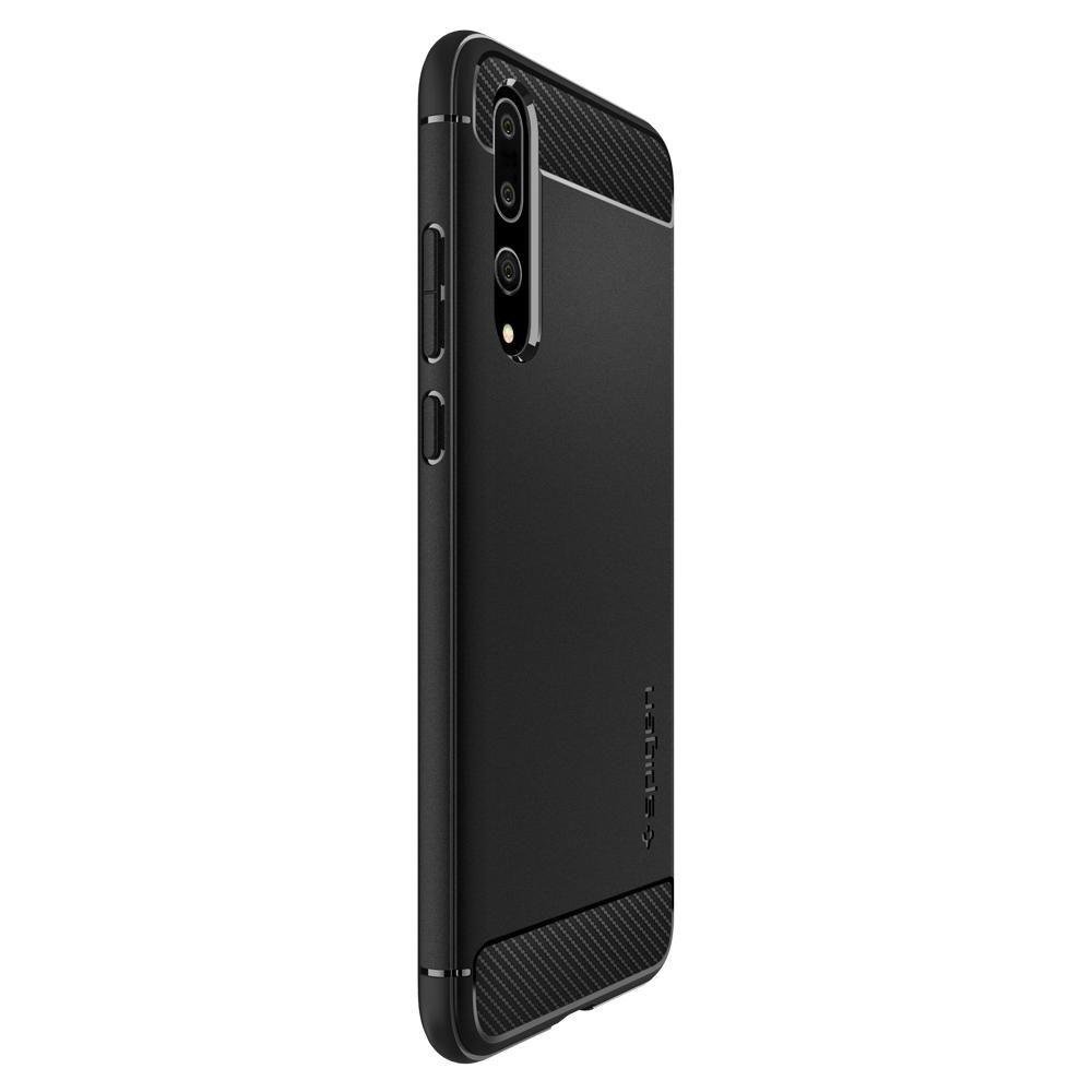Pokrowiec Spigen Rugged Armor czarny Huawei P20 Pro / 4
