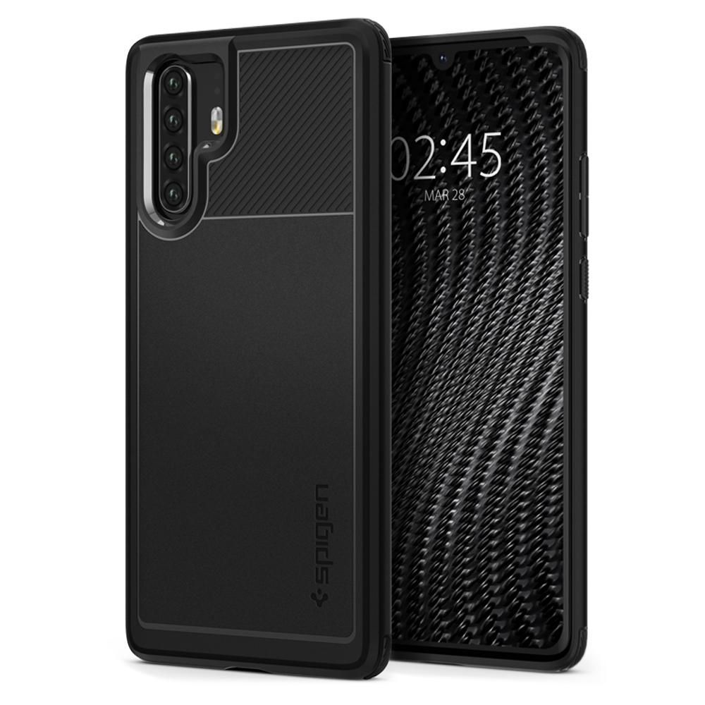 Pokrowiec pancerny Spigen Rugged Armor czarny Huawei P30 Pro