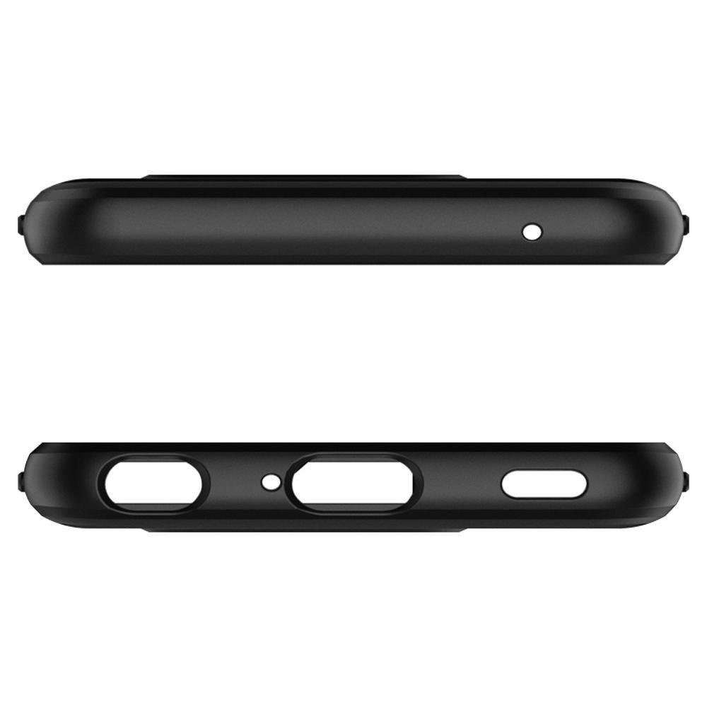 Pokrowiec Spigen Rugged Armor czarny LG G8 ThinQ / 8