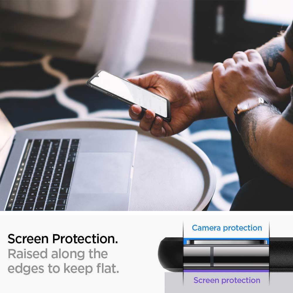 Pokrowiec Spigen Rugged Armor czarny Nokia 7.2 / 8