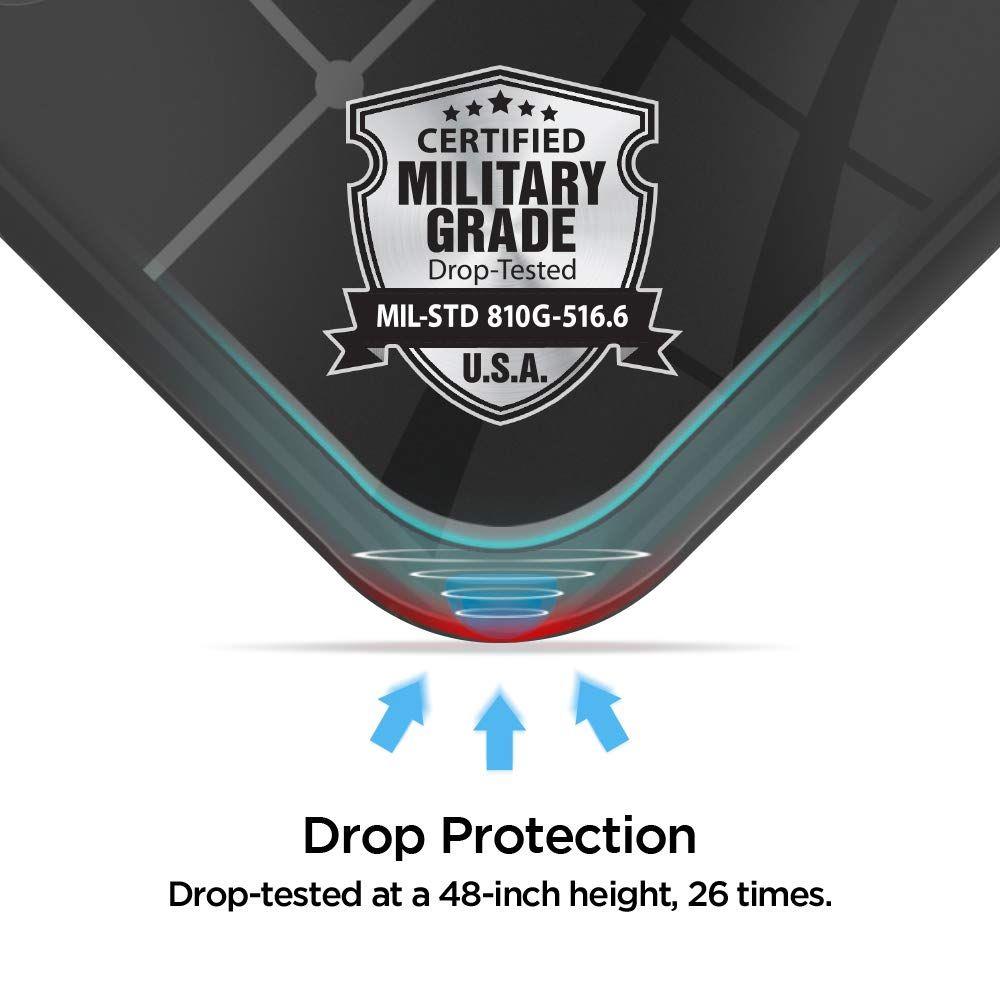 Pokrowiec Spigen Rugged Armor czarny OnePlus 7 / 8