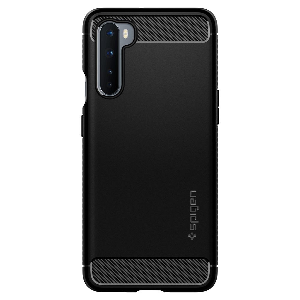 Pokrowiec Spigen Rugged Armor czarny OnePlus Nord / 2