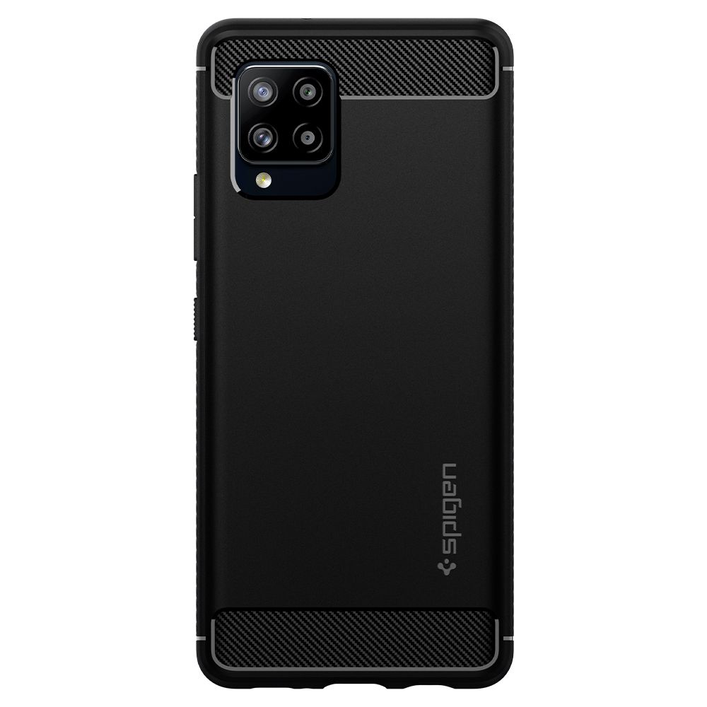 Pokrowiec pancerny Spigen Rugged Armor czarny Samsung Galaxy A42 5G / 2 Pokrowiec pancerny Spigen Rugged Armor czarny Samsung Galaxy A42 5G / 2