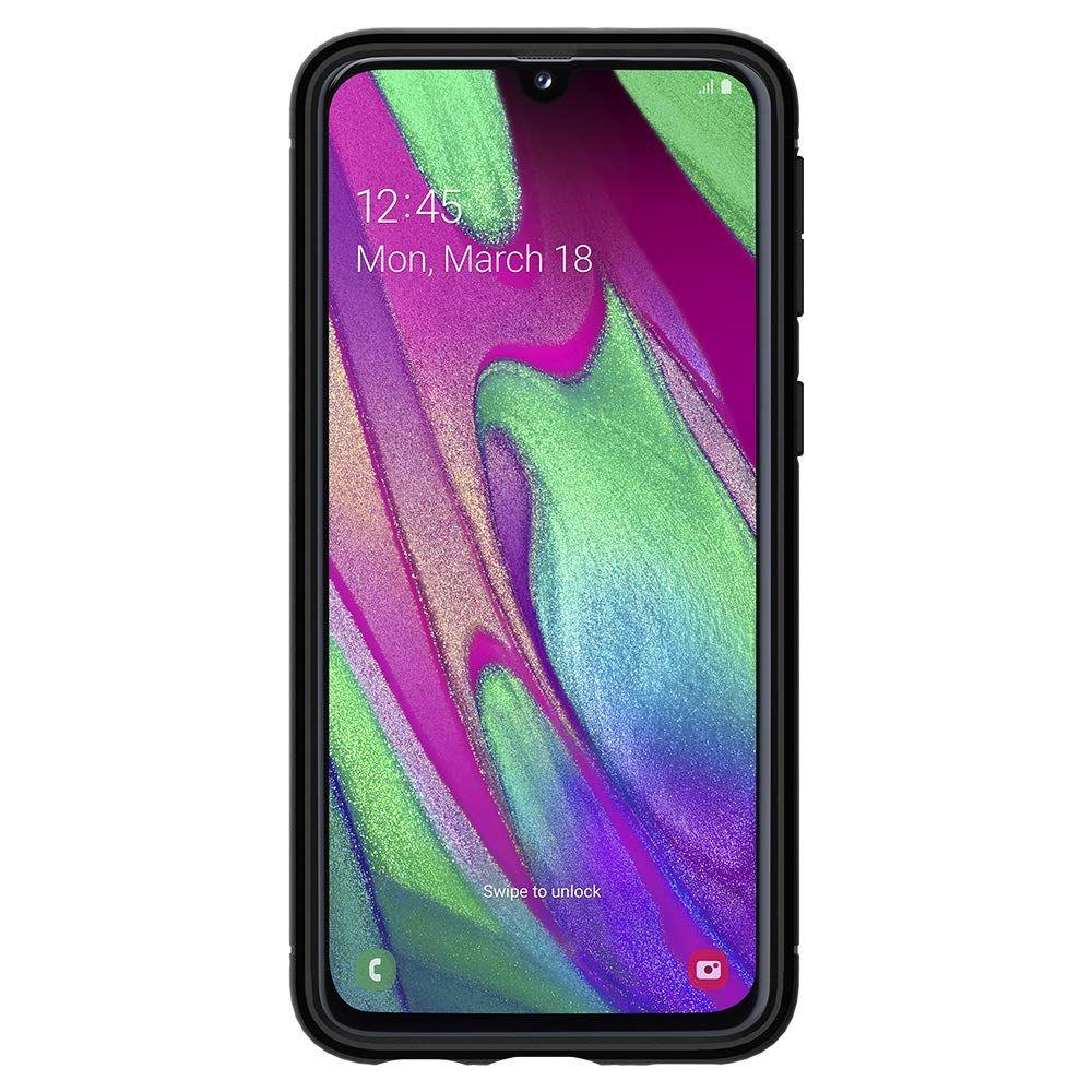 Pokrowiec Spigen Rugged Armor czarny Samsung Galaxy A40 / 3