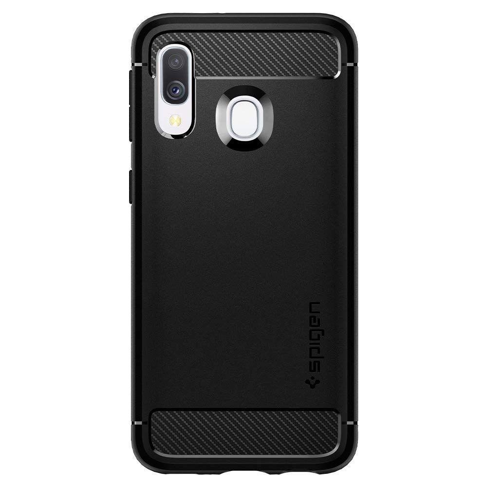 Pokrowiec Spigen Rugged Armor czarny Samsung Galaxy A40 / 5