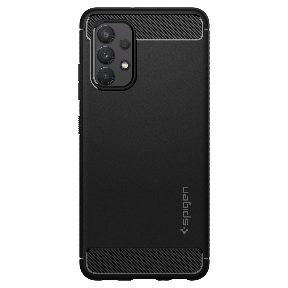 Pokrowiec Spigen Rugged Armor czarny Samsung Galaxy A52s / 2