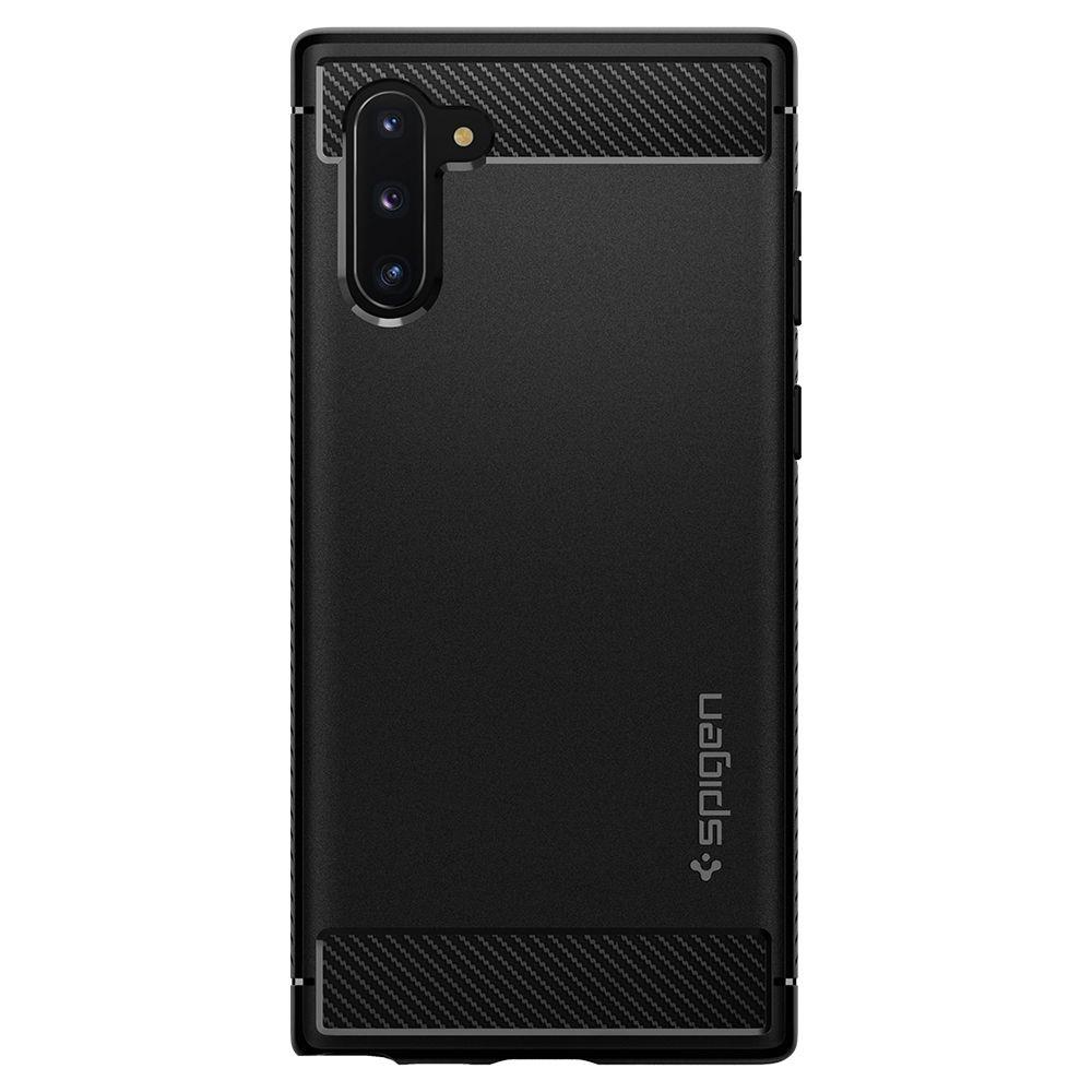 Pokrowiec Spigen Rugged Armor czarny Samsung Galaxy Note 10 / 2