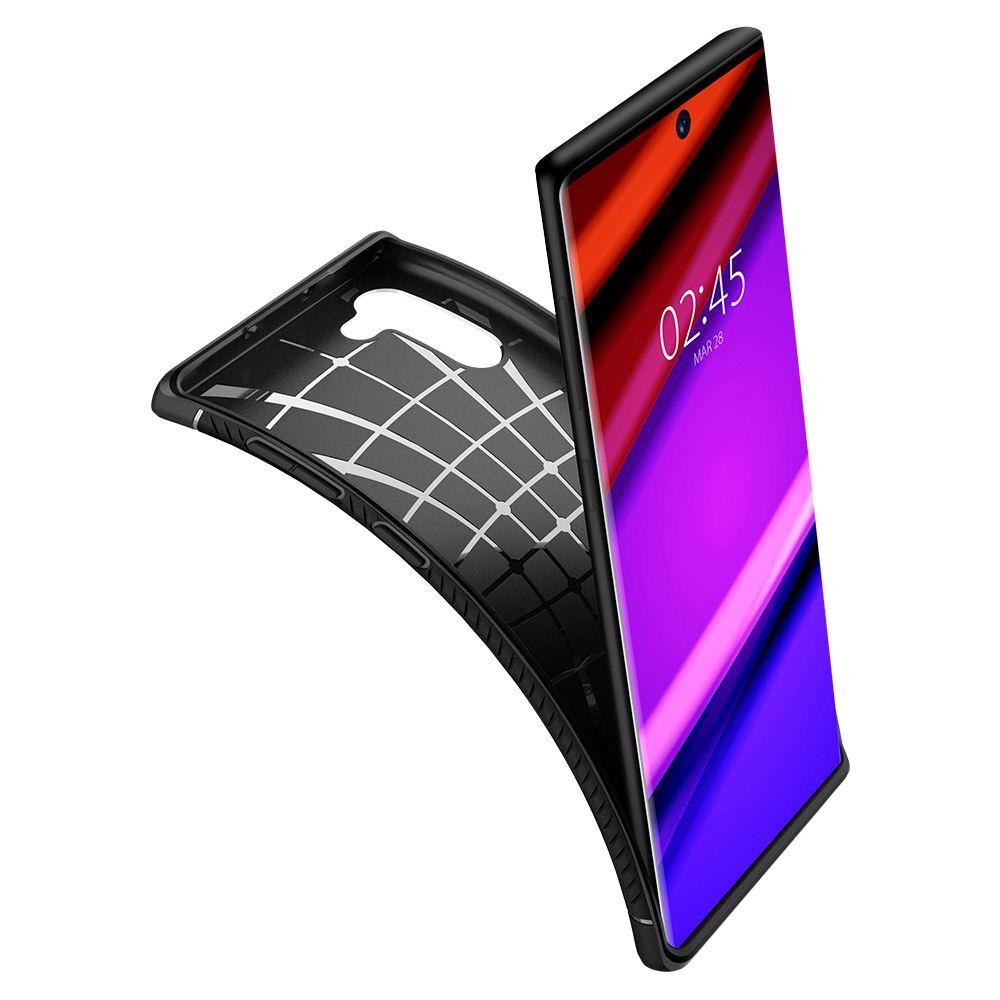 Pokrowiec Spigen Rugged Armor czarny Samsung Galaxy Note 10 / 5