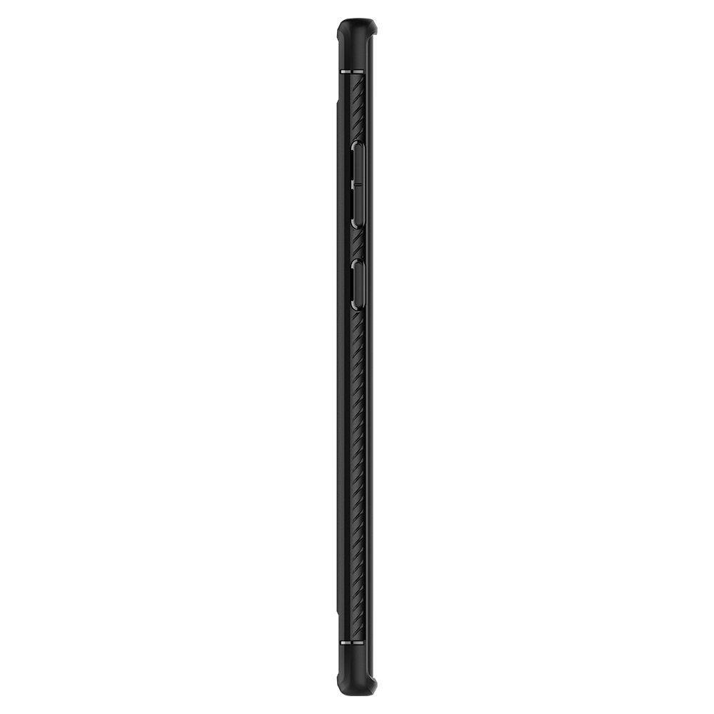 Pokrowiec Spigen Rugged Armor czarny Samsung Galaxy Note 10 Plus / 6