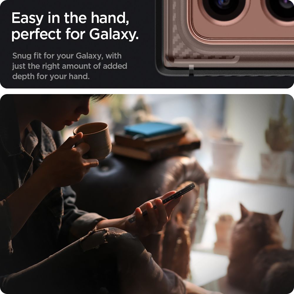 Pokrowiec pancerny Spigen Rugged Armor czarny Samsung Galaxy Note 20 Ultra / 12 Pokrowiec pancerny Spigen Rugged Armor czarny Samsung Galaxy Note 20 Ultra / 12