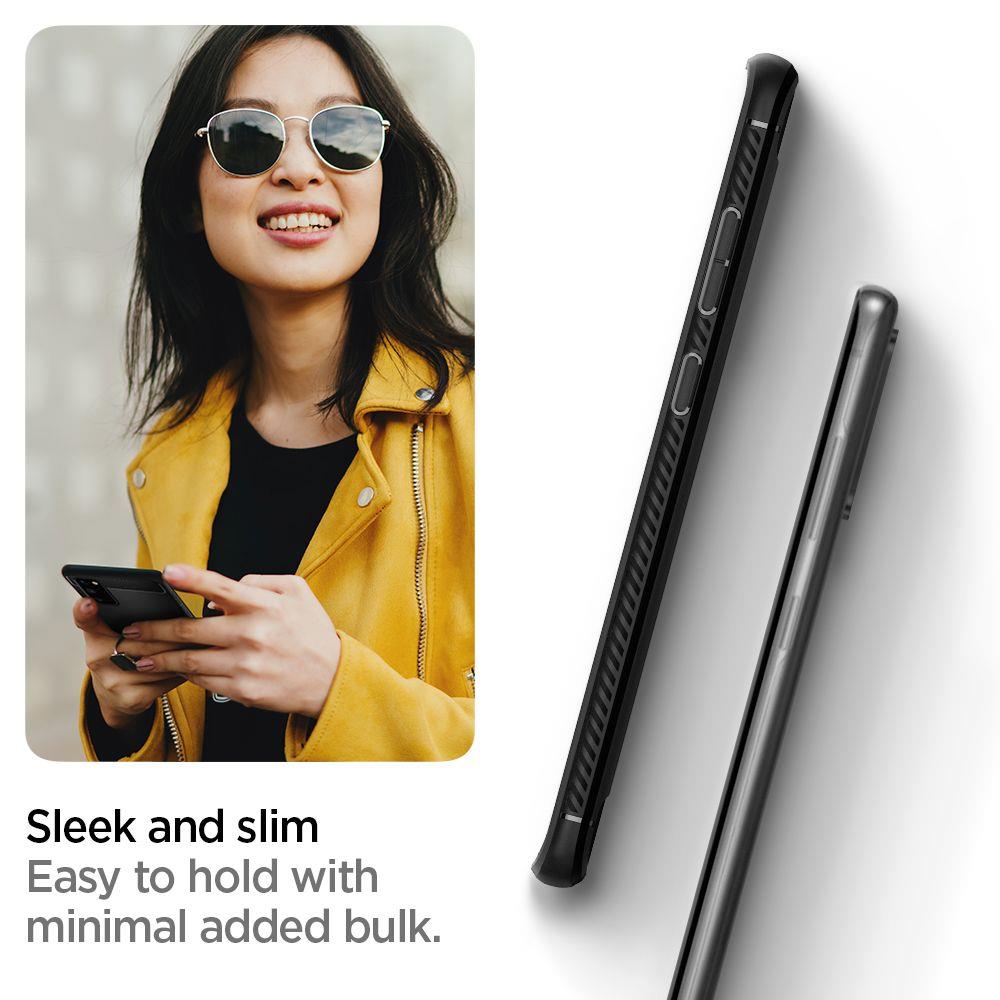 Pokrowiec Spigen Rugged Armor czarny Samsung Galaxy S20 / 12