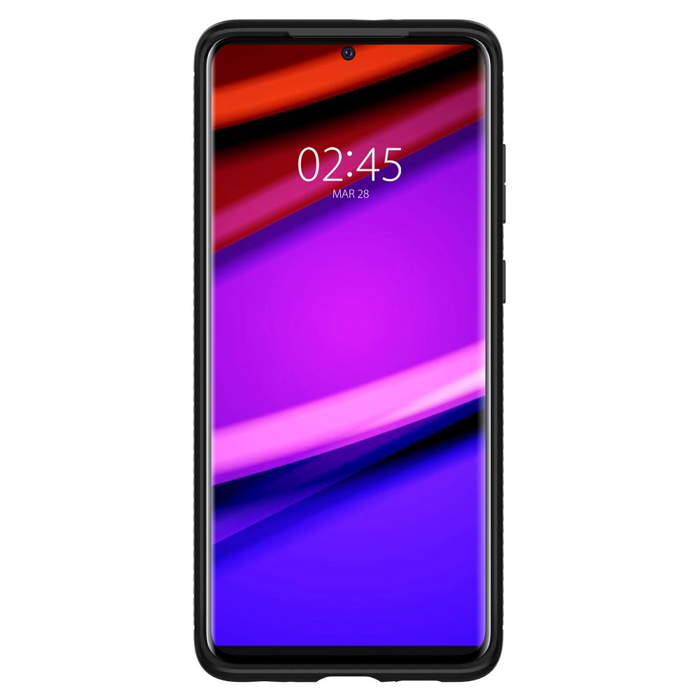 Pokrowiec pancerny Spigen Rugged Armor czarny Samsung Galaxy S20 Plus / 3