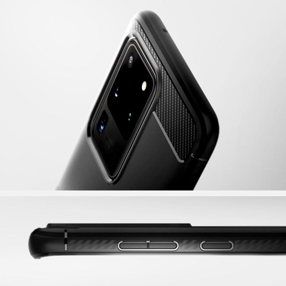 Pokrowiec Spigen Rugged Armor czarny Samsung galaxy S20 Ultra / 11 Pokrowiec Spigen Rugged Armor czarny Samsung galaxy S20 Ultra / 11