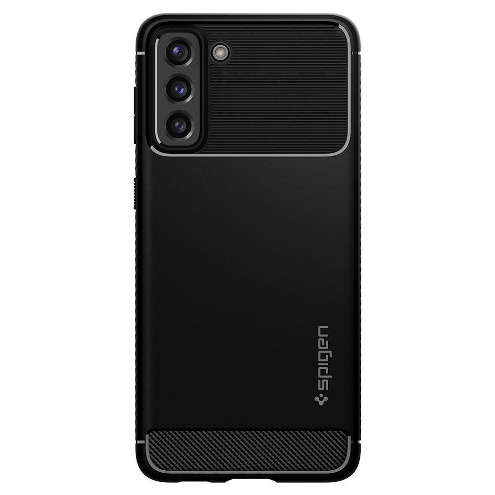 Pokrowiec Spigen Rugged Armor czarny Samsung Galaxy S21 5G / 2