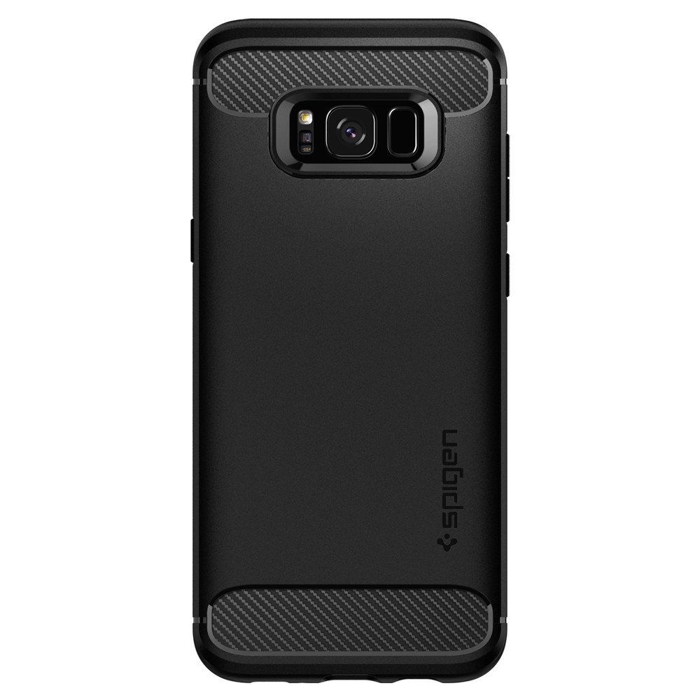 Pokrowiec pancerny Spigen Rugged Armor czarny Samsung Galaxy S8 / 2