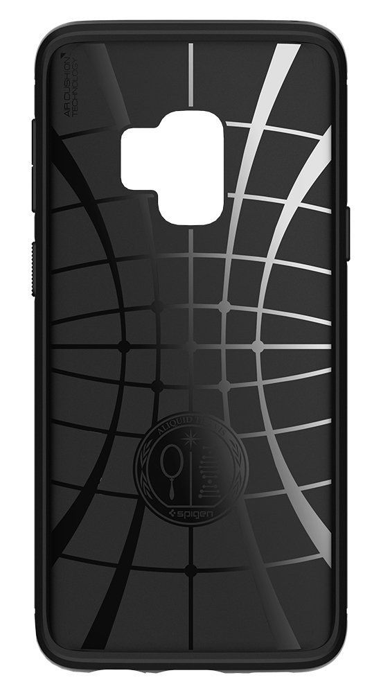 Pokrowiec pancerny Spigen Rugged Armor czarny Samsung Galaxy S9 / 3