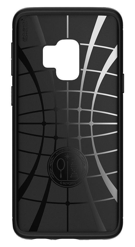 Pokrowiec Spigen Rugged Armor czarny Samsung Galaxy S9 / 3