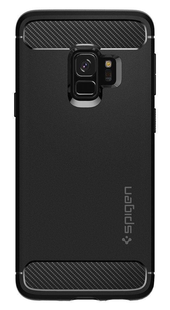 Pokrowiec Spigen Rugged Armor czarny Samsung Galaxy S9 / 6