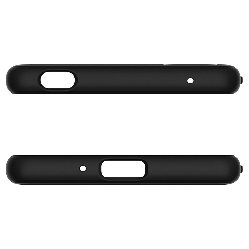 Pokrowiec pancerny Spigen Rugged Armor czarny Sony Xperia 1 II / 6