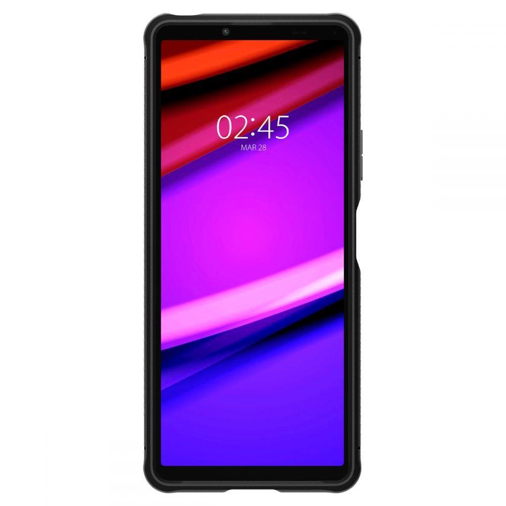 Pokrowiec Spigen Rugged Armor czarny Sony Xperia 10 IV / 4 Pokrowiec Spigen Rugged Armor czarny Sony Xperia 10 IV / 4