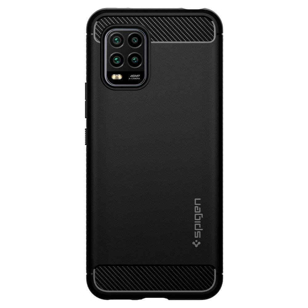 Pokrowiec Spigen Rugged Armor czarny Xiaomi Mi 10 Lite / 2