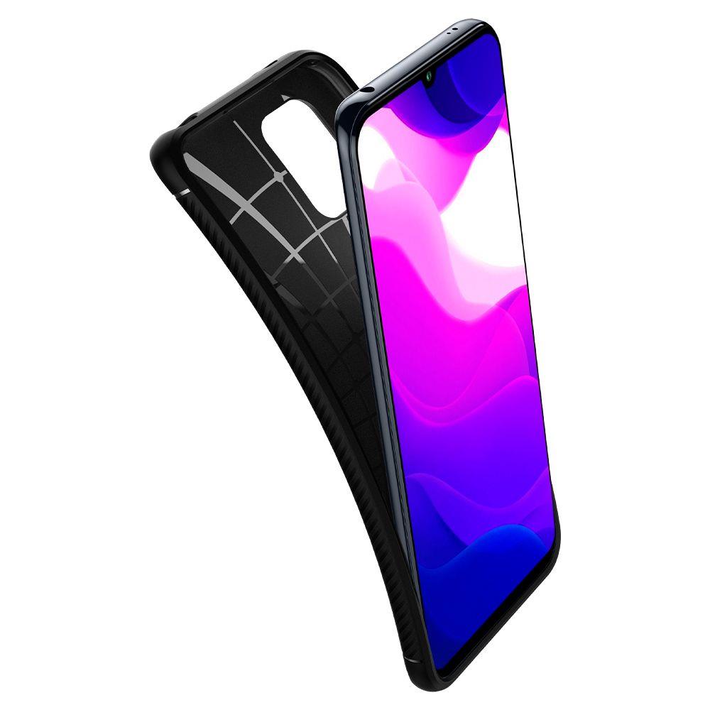 Pokrowiec Spigen Rugged Armor czarny Xiaomi Mi 10 Lite / 6