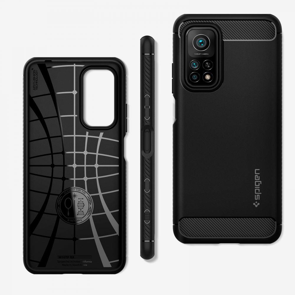 Pokrowiec Spigen Rugged Armor czarny Xiaomi Mi 10T / 3